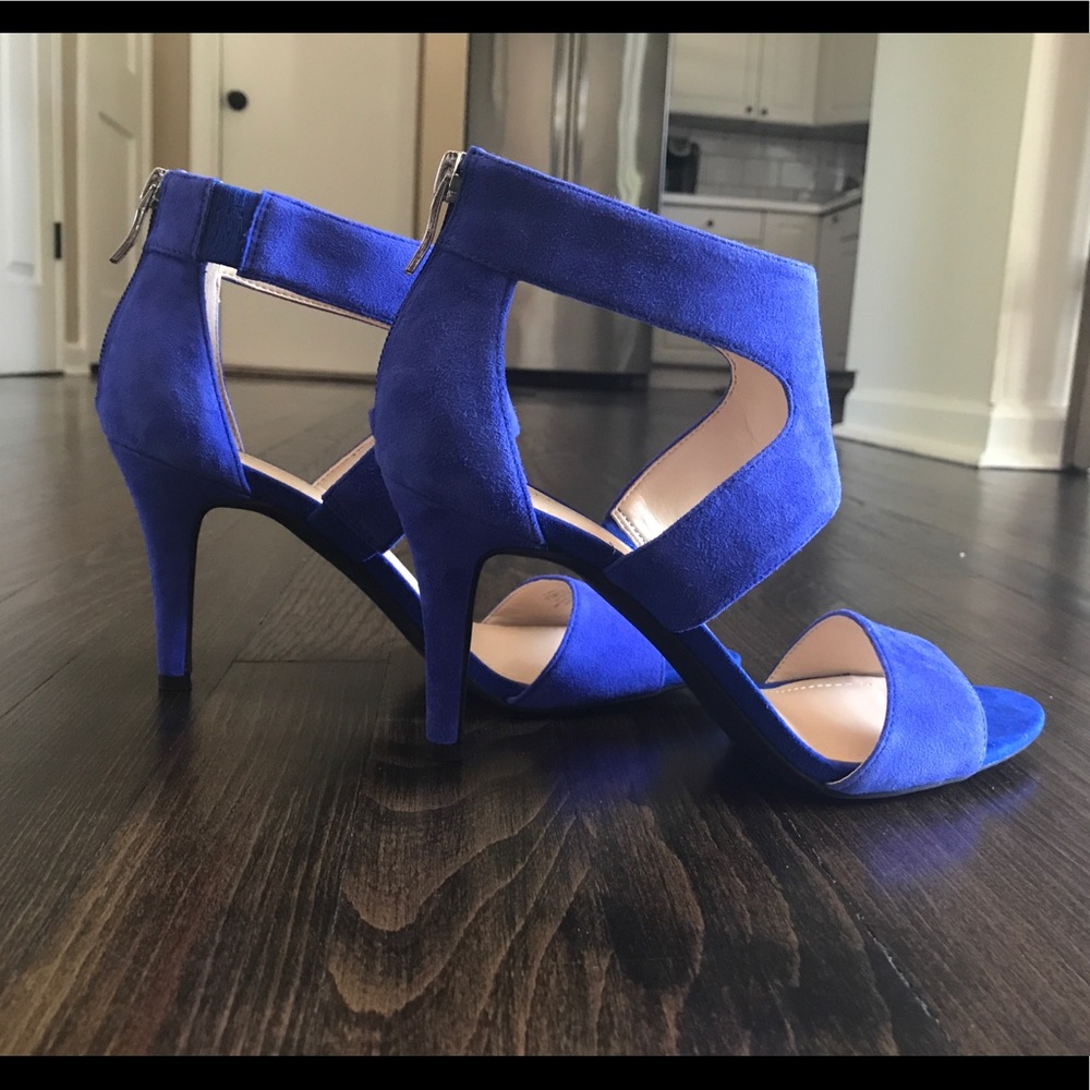 BCBGeneration Vibrant Blue Strappy Sandals